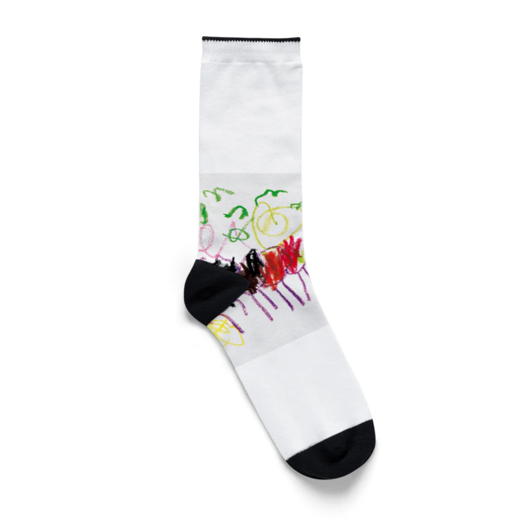 みーみちゃんのお店のみーみちゃんのあおむし Socks