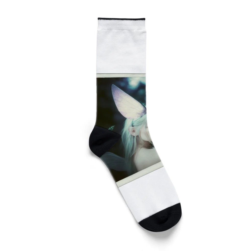 ZZRR12の夜空に響く猫耳の星の歌姫 Socks