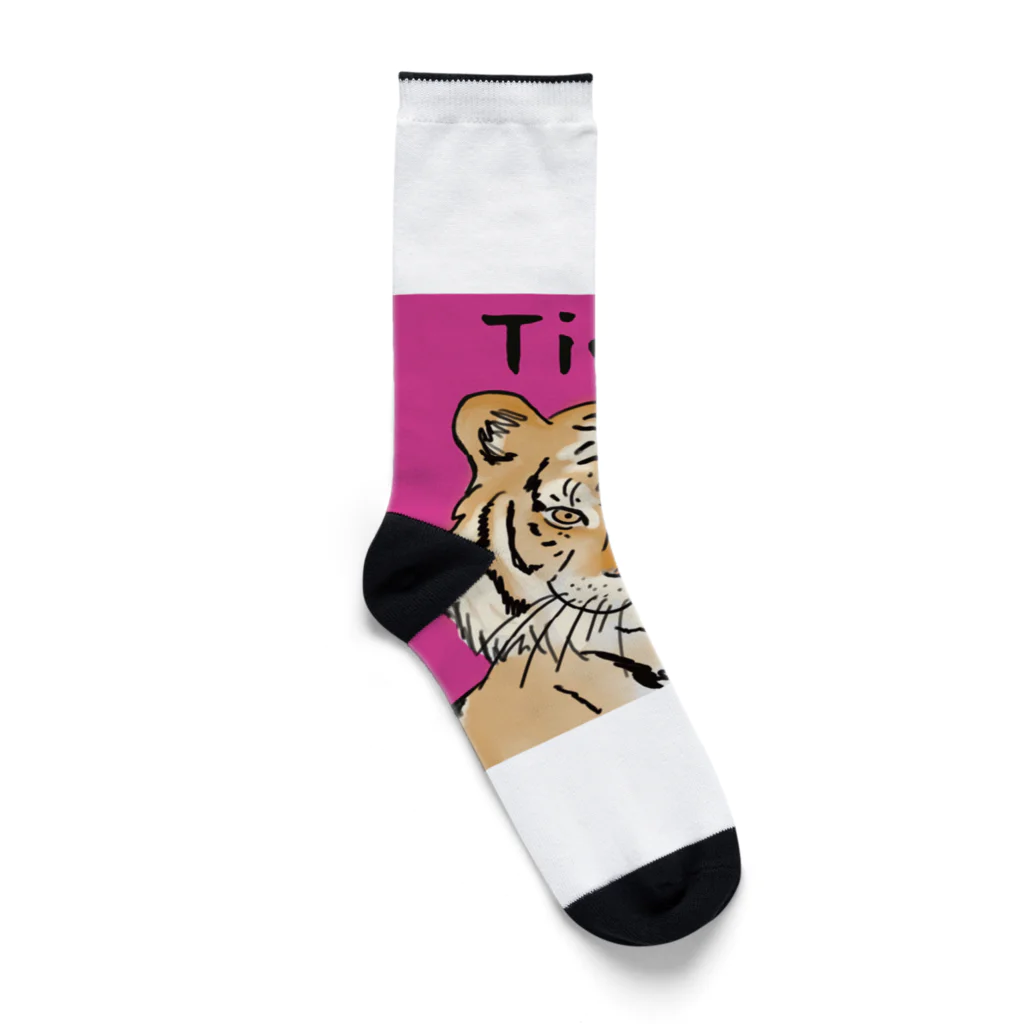 chienotobiraのTiger…🐅 Socks