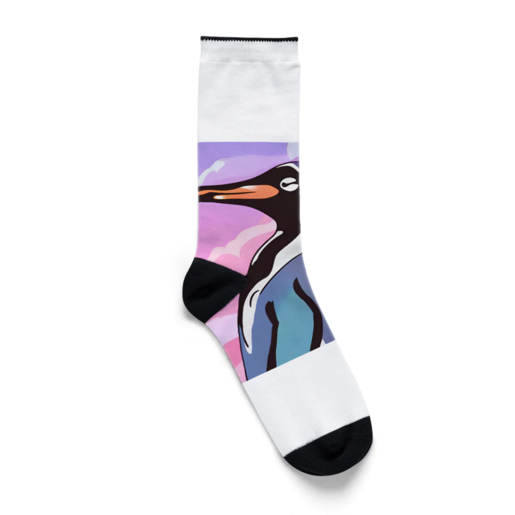 genki121227のお茶目なペンギン Socks