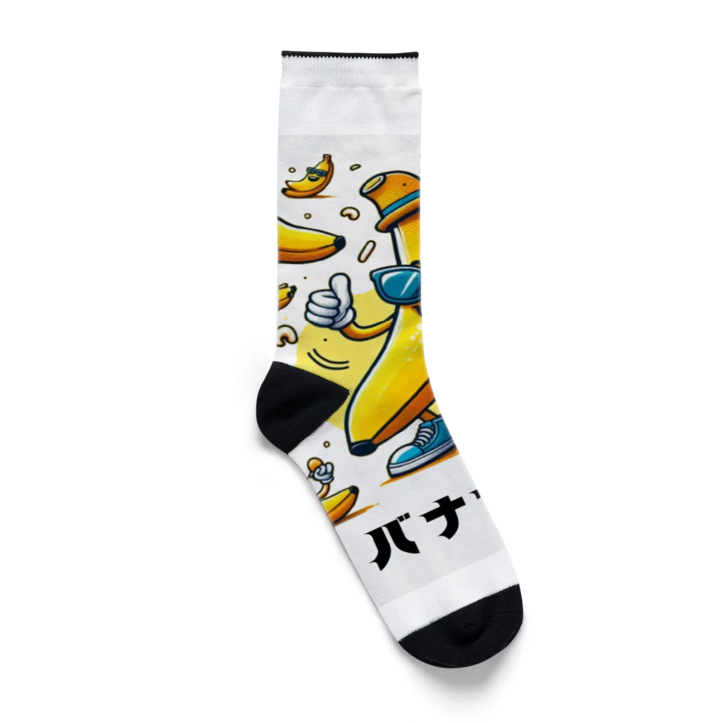 Goods_Gallery_Plazaのダンシングバナナ Socks