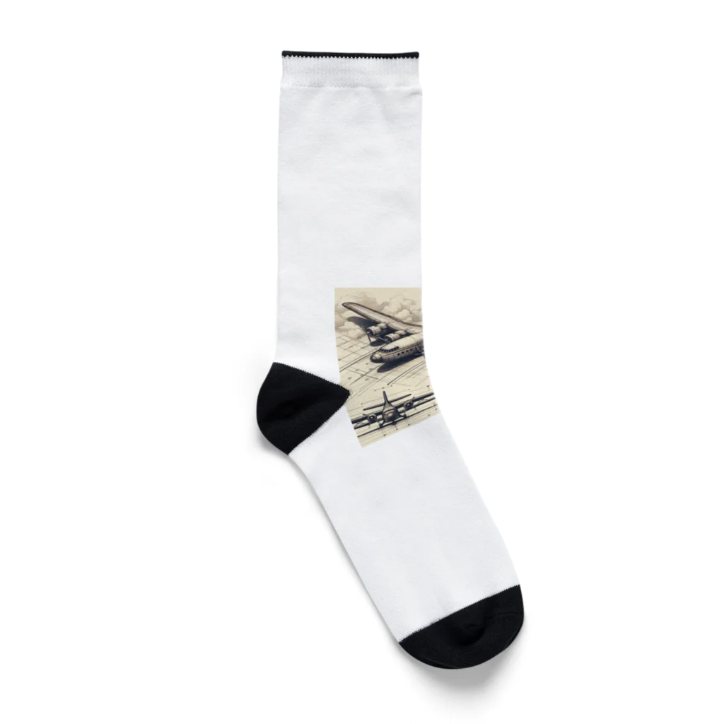 hosigareの架空の航空機 Socks