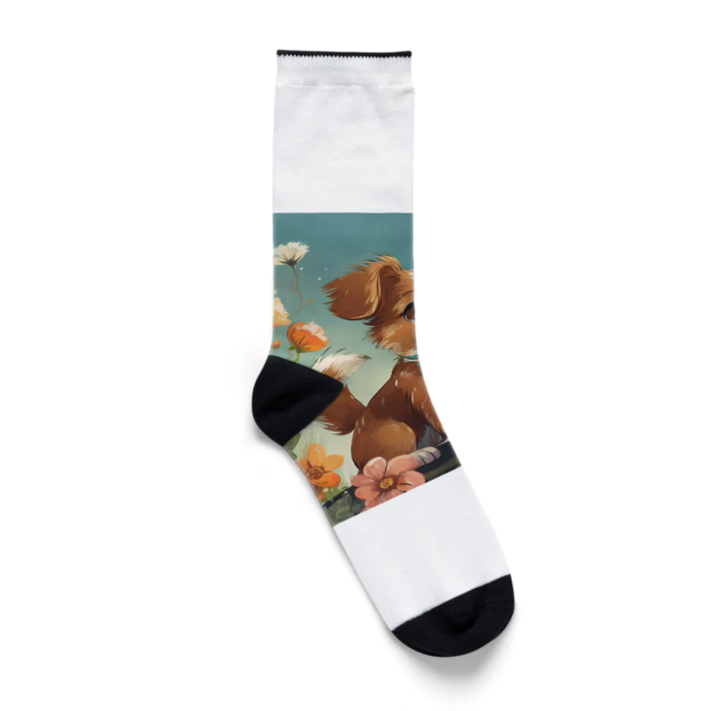 Happy Shopの犬キラキラ Socks