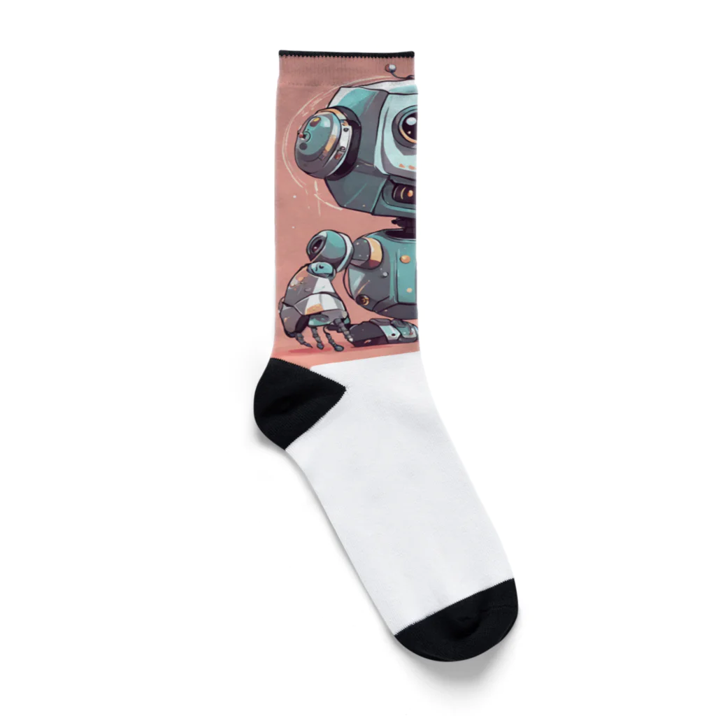 tooru0377のVuittonぽいロボットらしい Socks