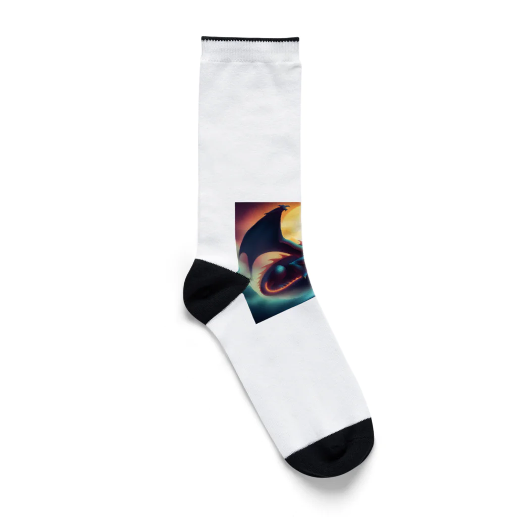 rinrinのドラゴン Socks