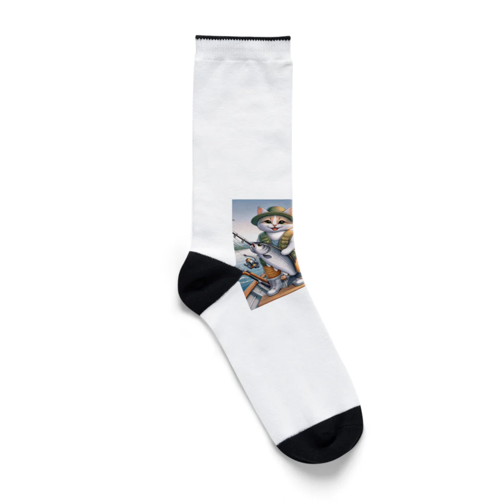 nekofishingのnekofishing仲良し Socks