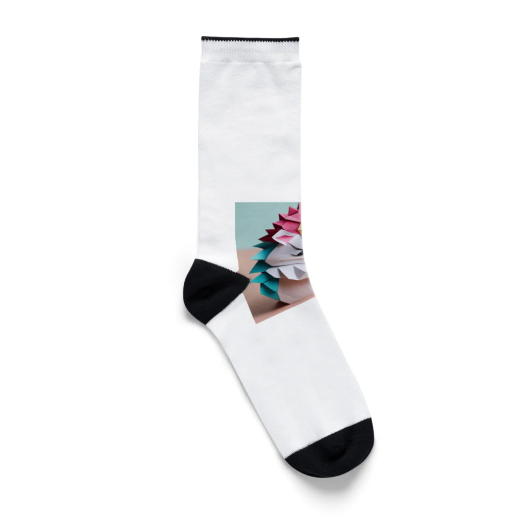 yumiceのice meets オリガミハリネズミ Socks