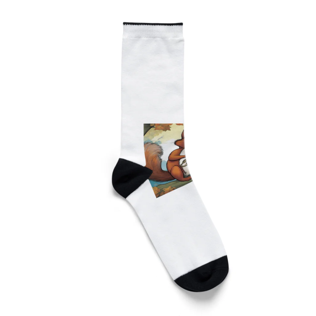 mari0909のリスがサックスを Socks