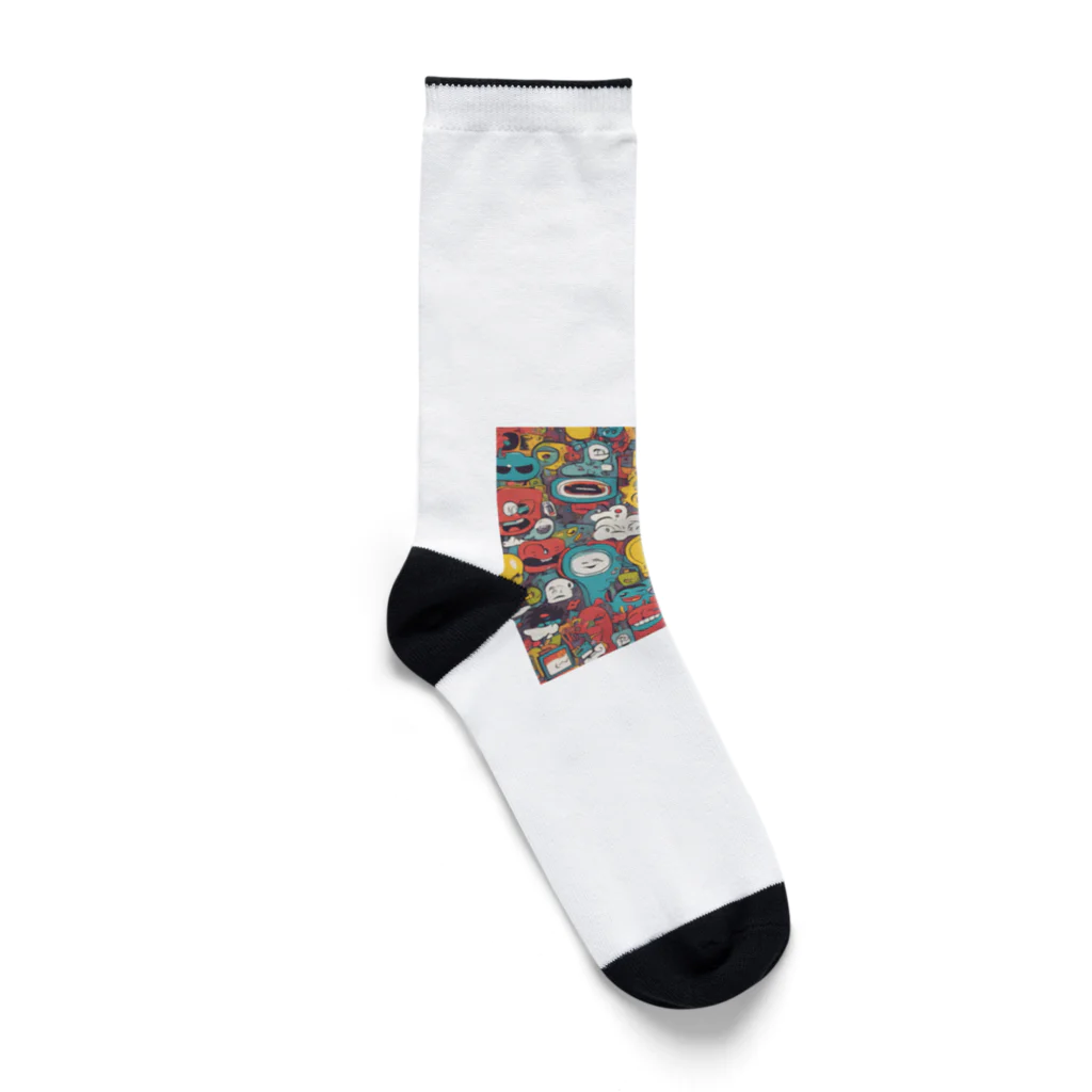 666のユーモアやポップなグッズ2 Socks