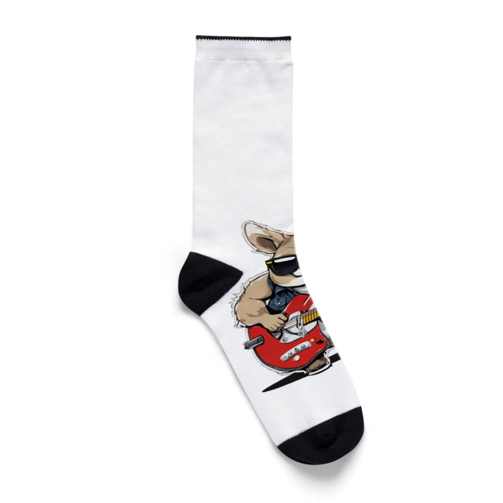 kichi_333のロックに生きるアニマル Socks