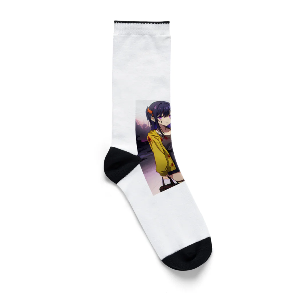 ほっこりアニメマートのゾンビィ～10 Socks