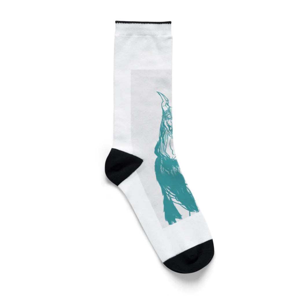 gupan_2023-12のヘルハウンド君　 Socks