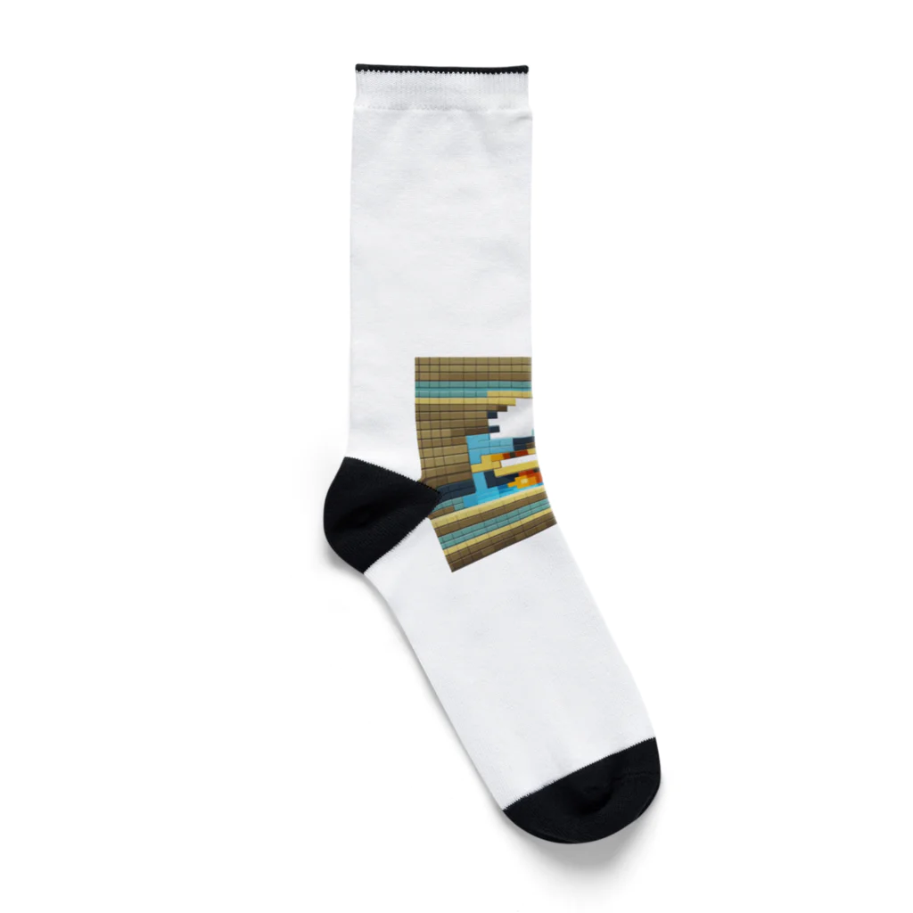 bousyounenの水しぶきをあげるアヒルの足指 Socks