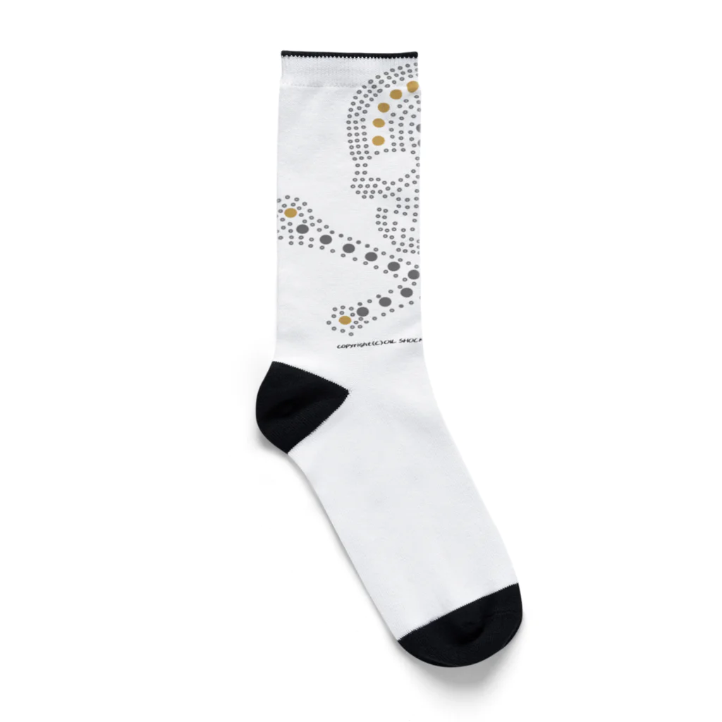 ファンシーTシャツ屋のスワロ風スカル Socks