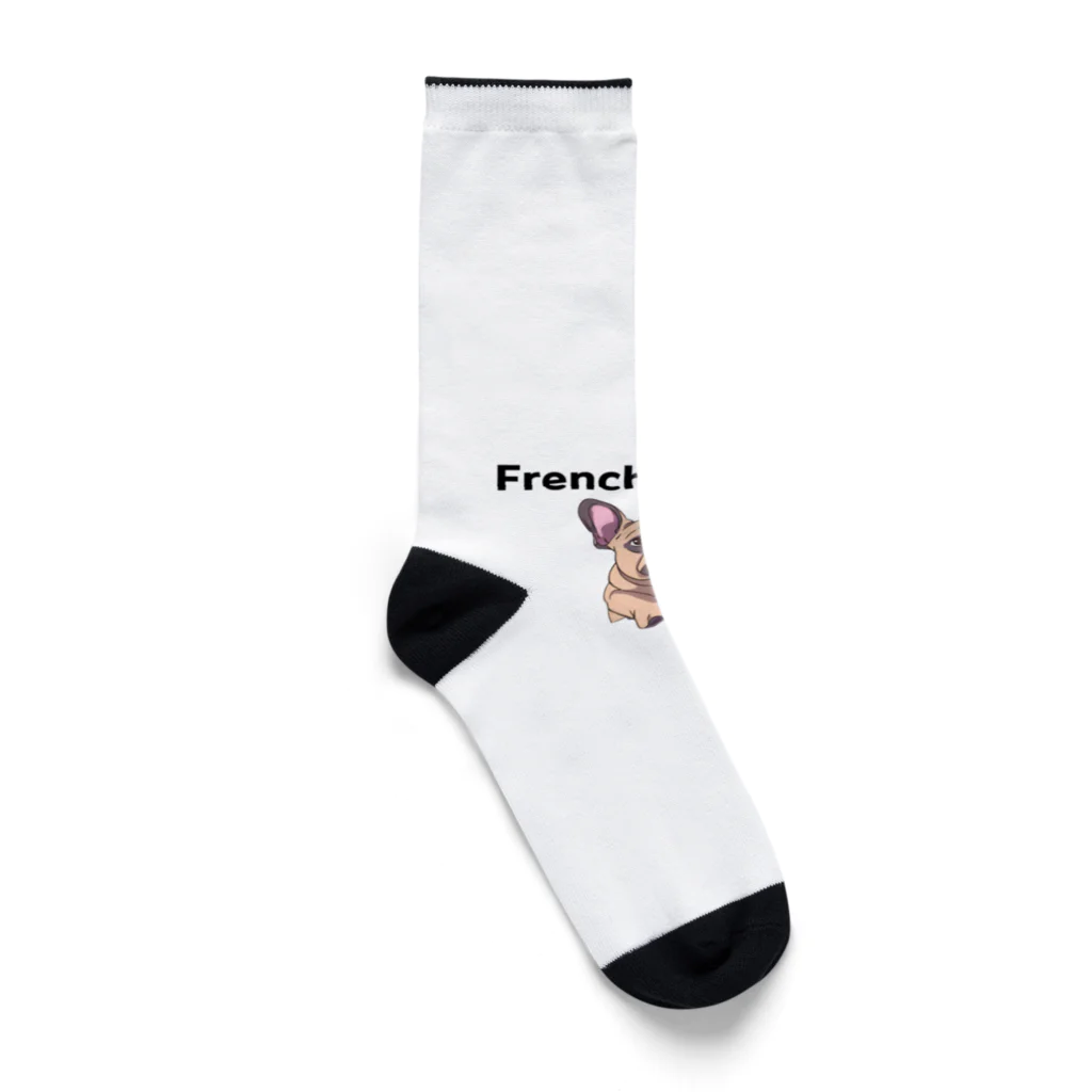 katamimi_ns_kawashimaのFrenchbulldog（フレンチブルドッグ） Socks