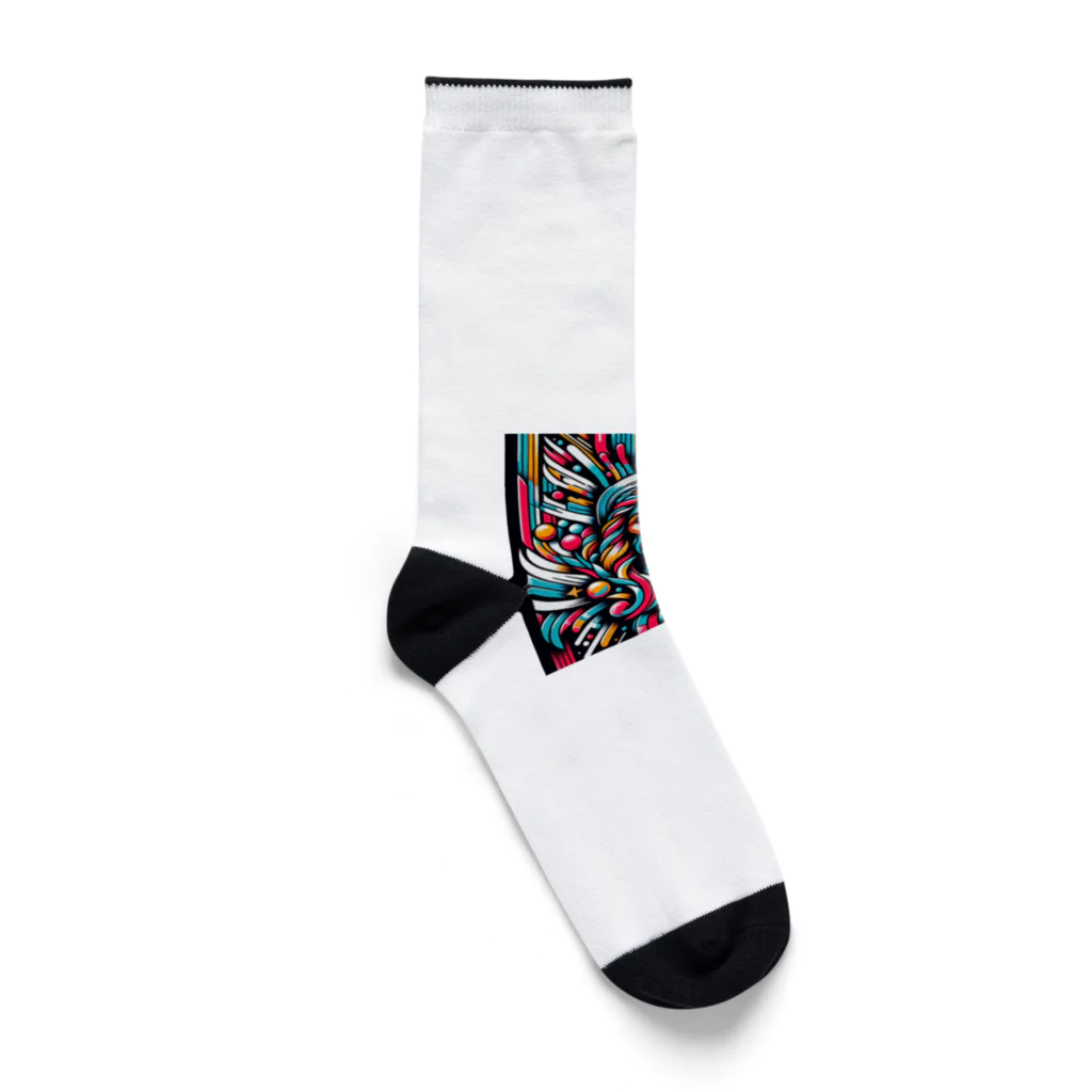 Kuris-DesignのThanks GOD,I'm alive. Socks