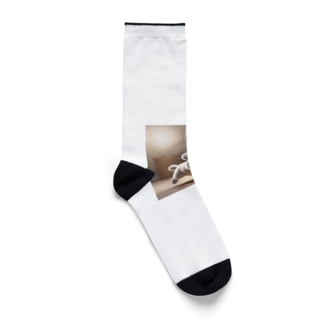 namie0920の癒しうさぎ Socks