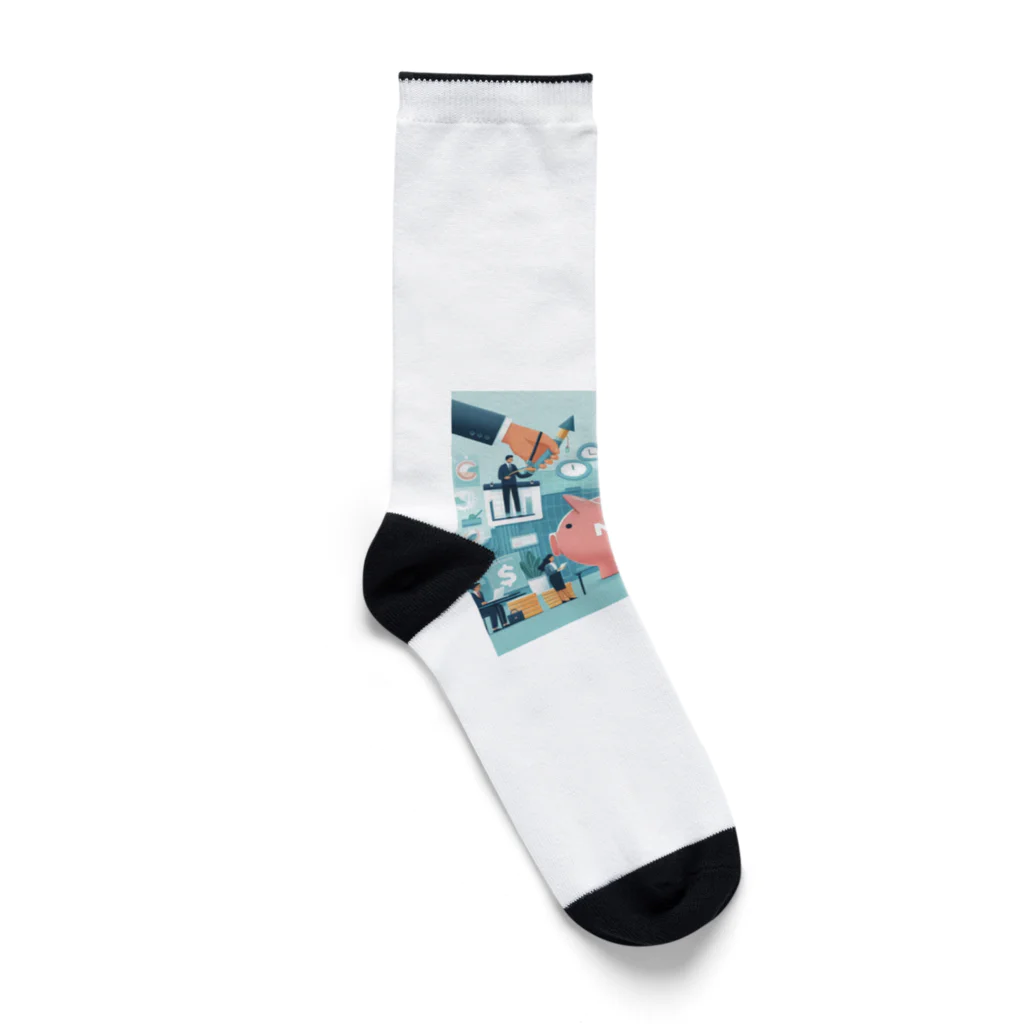 SatokorinのNISAは積立分散投資！ Socks