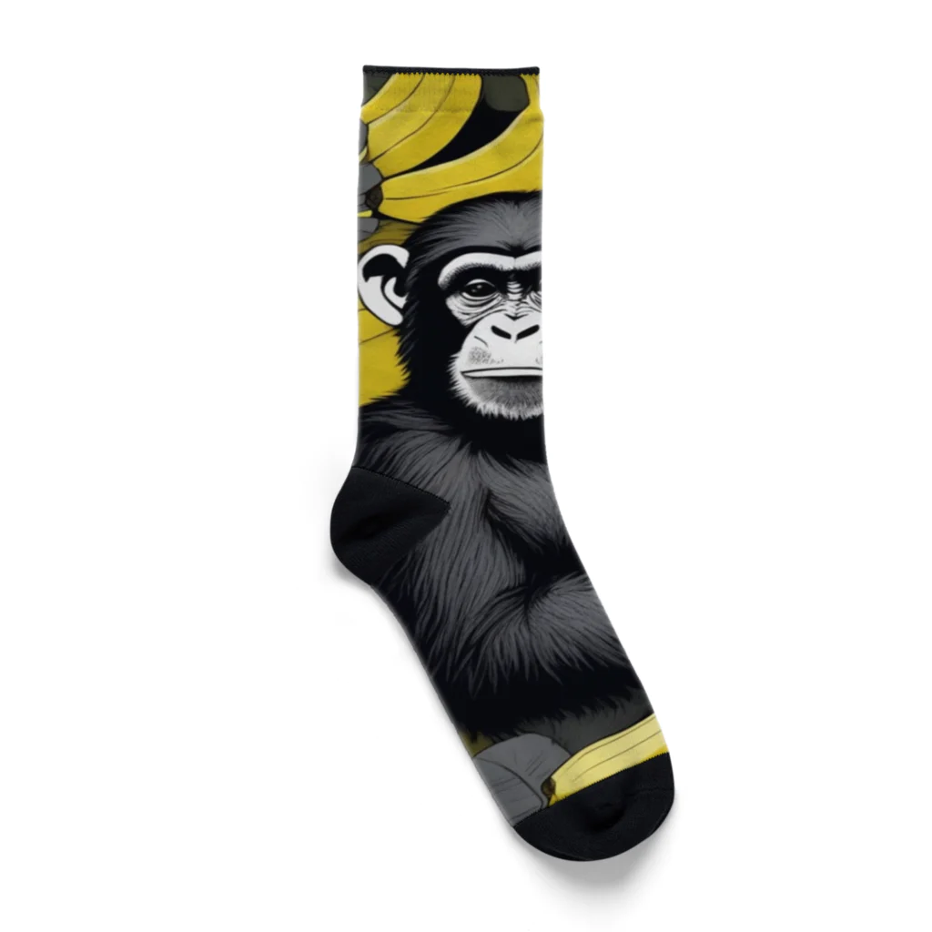 STTakuyaのチンパンジーガラクエンニ Socks