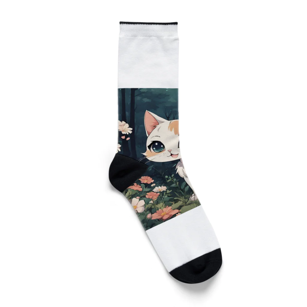 mesogiaのめそぎあちゃん Socks