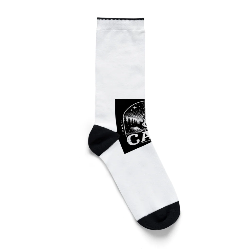 AKI-HIDEXのＣＡＭＰＥＲ Socks