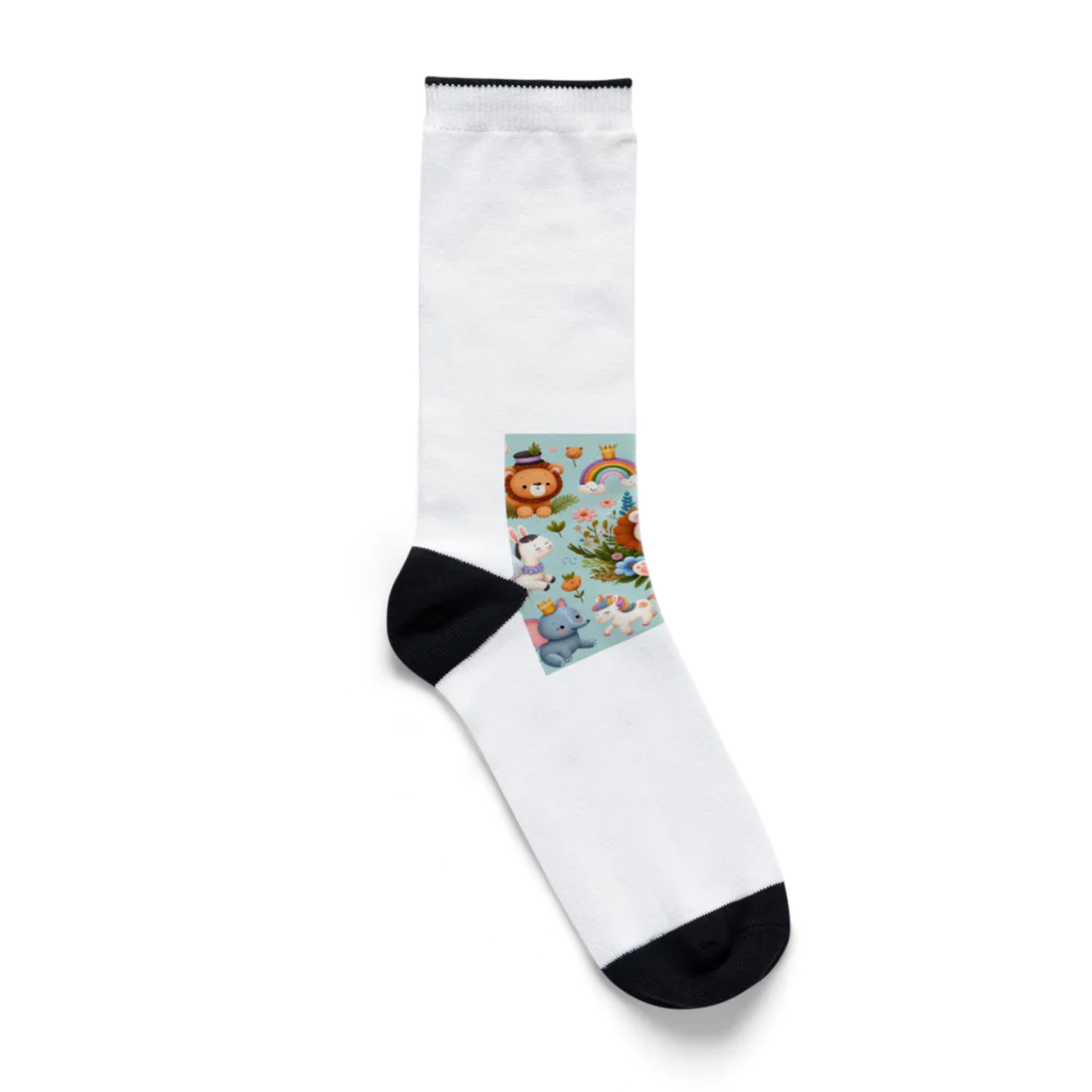 deepspeedkazumannのゆかいなZOO Socks