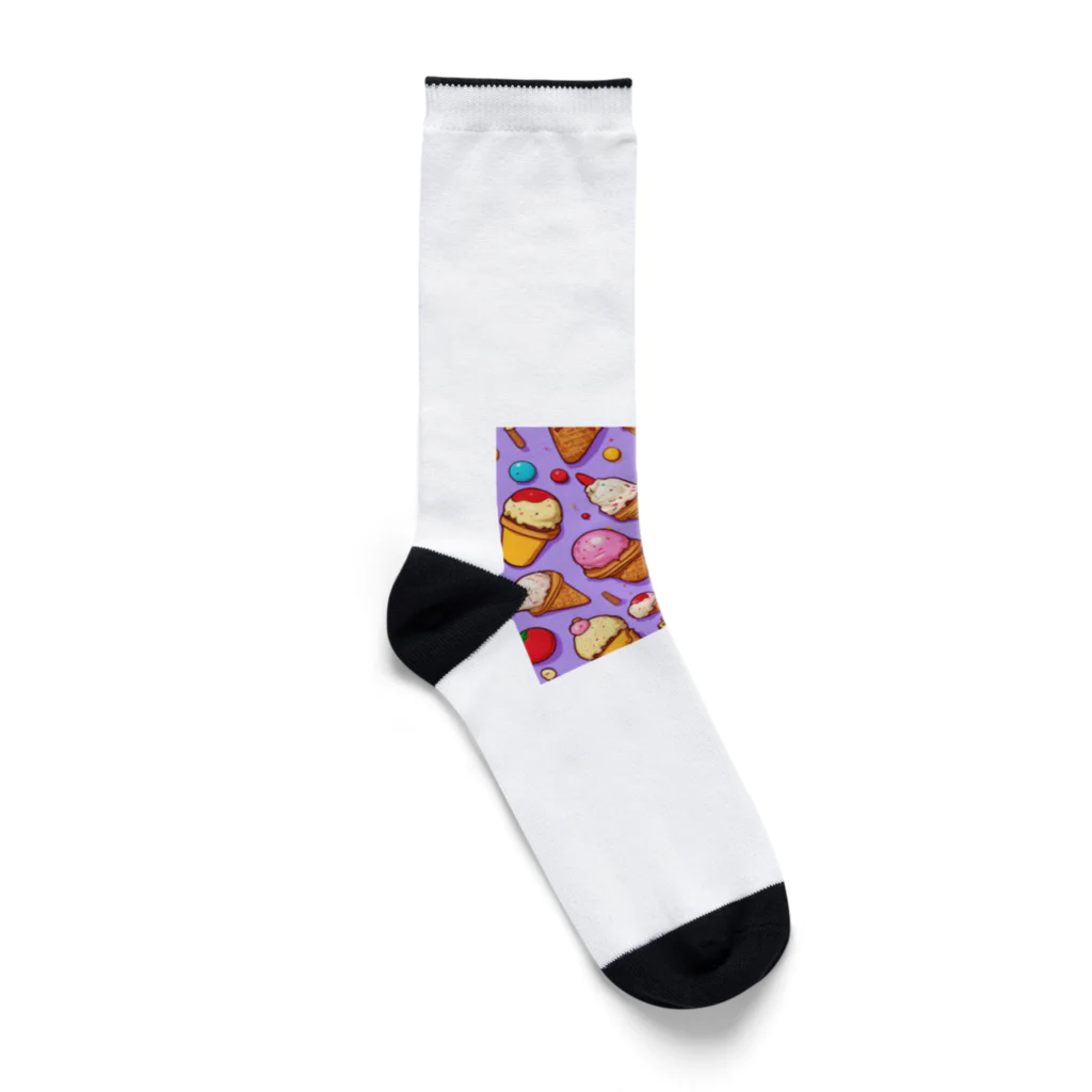 yu_yu_のお菓子大好き Socks