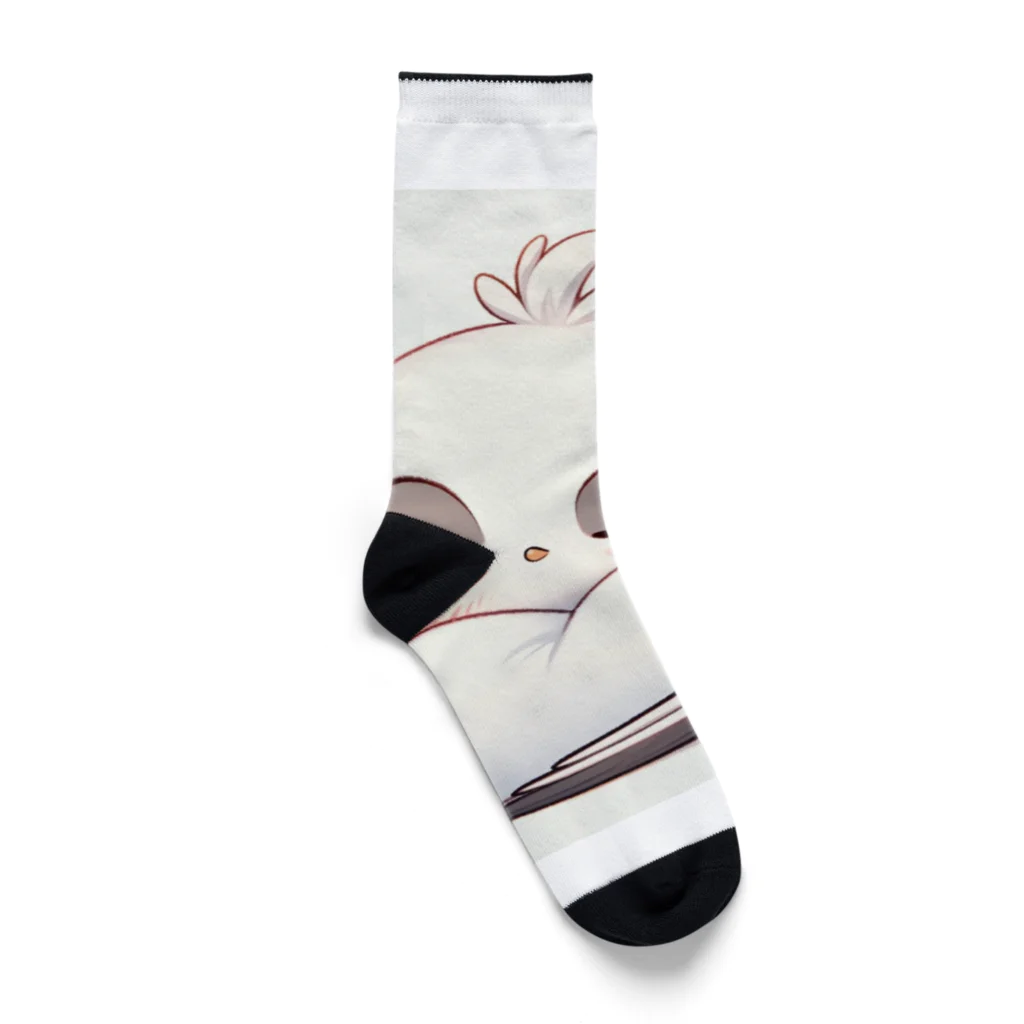 mimikkyu322のLong-tailed Tit 7 Socks