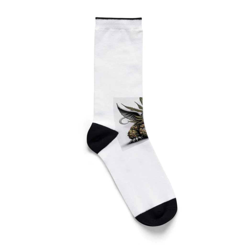 sunofamino420のganja devil's messenger Socks