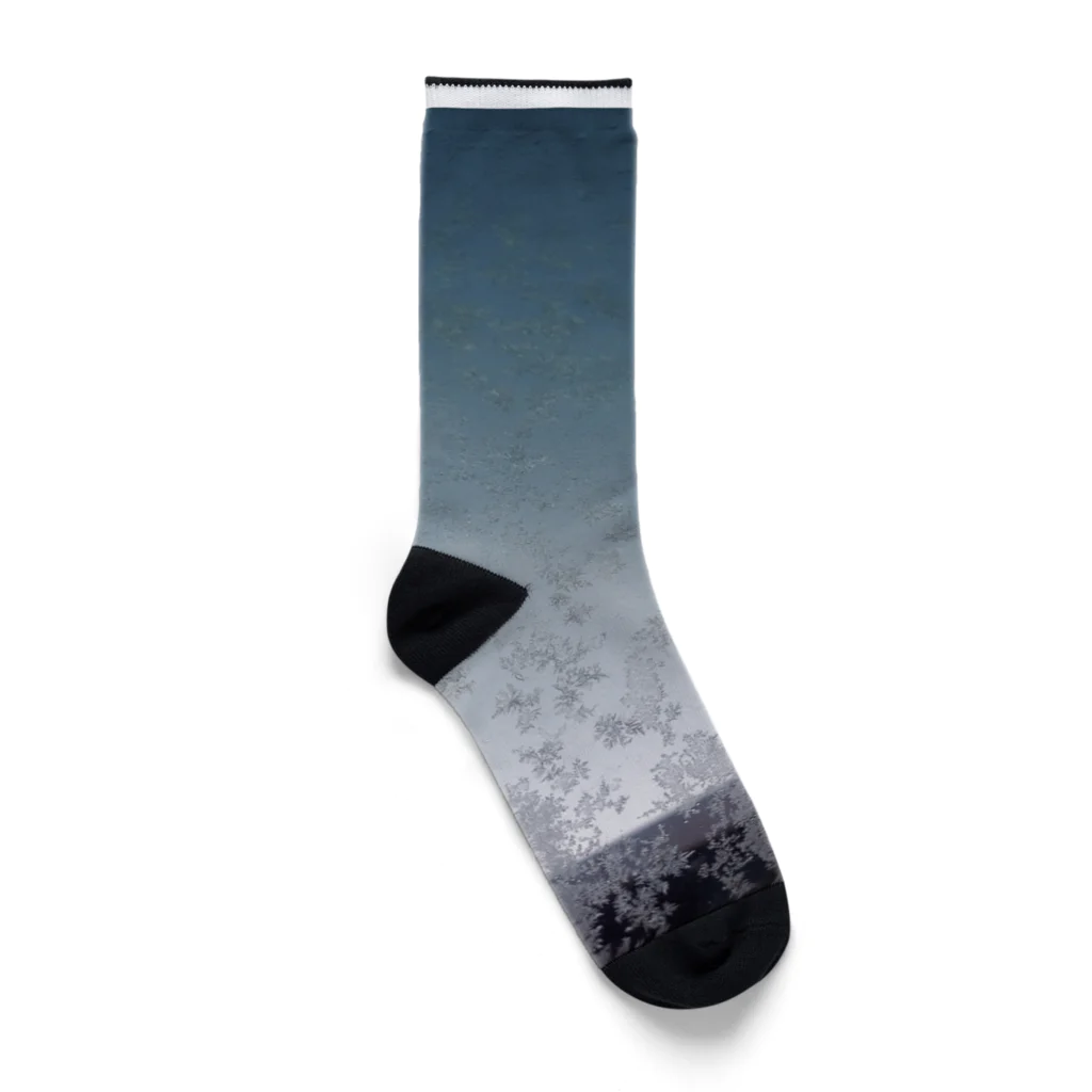 きよのお店の雪のはな Socks