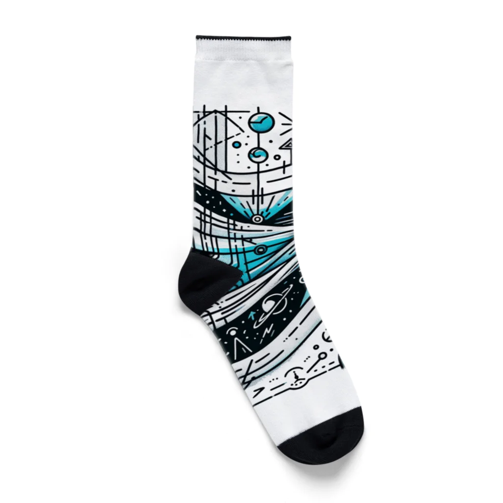 TYoshinoのアインシュタインの世界 Socks