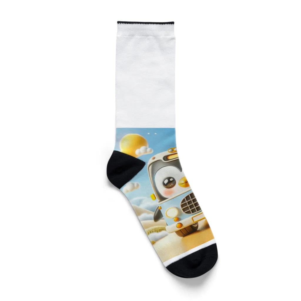 iwabousのペンギンバス Socks
