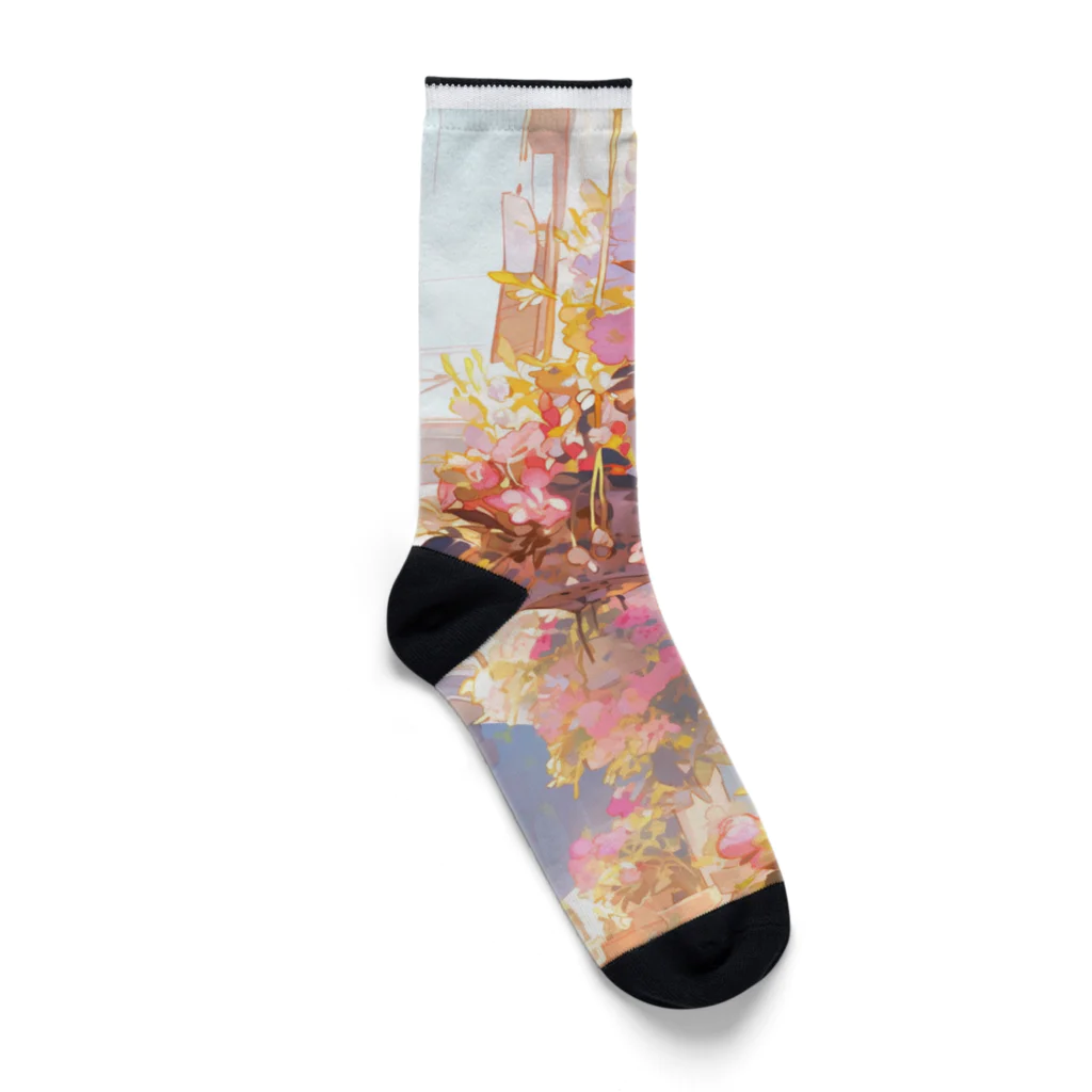 AQUAMETAVERSEの華麗な花束　ラフルール　1859 Socks