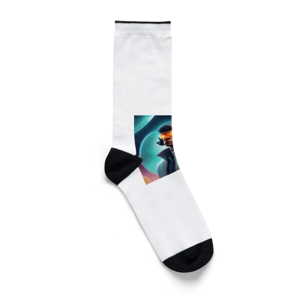 okarock8888の宇宙刑事トムソン Socks