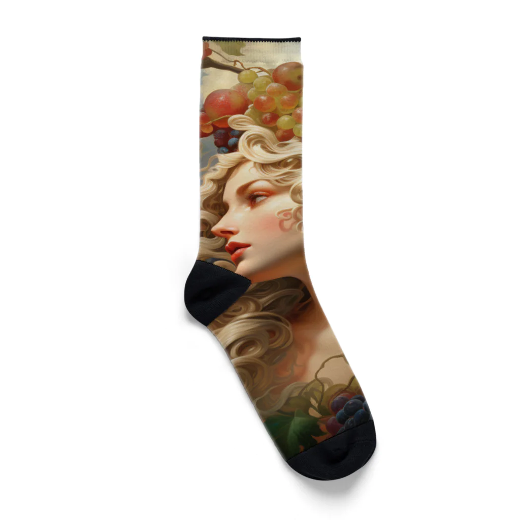 AQUAMETAVERSEの果実の女神　なでしこ1478 Socks