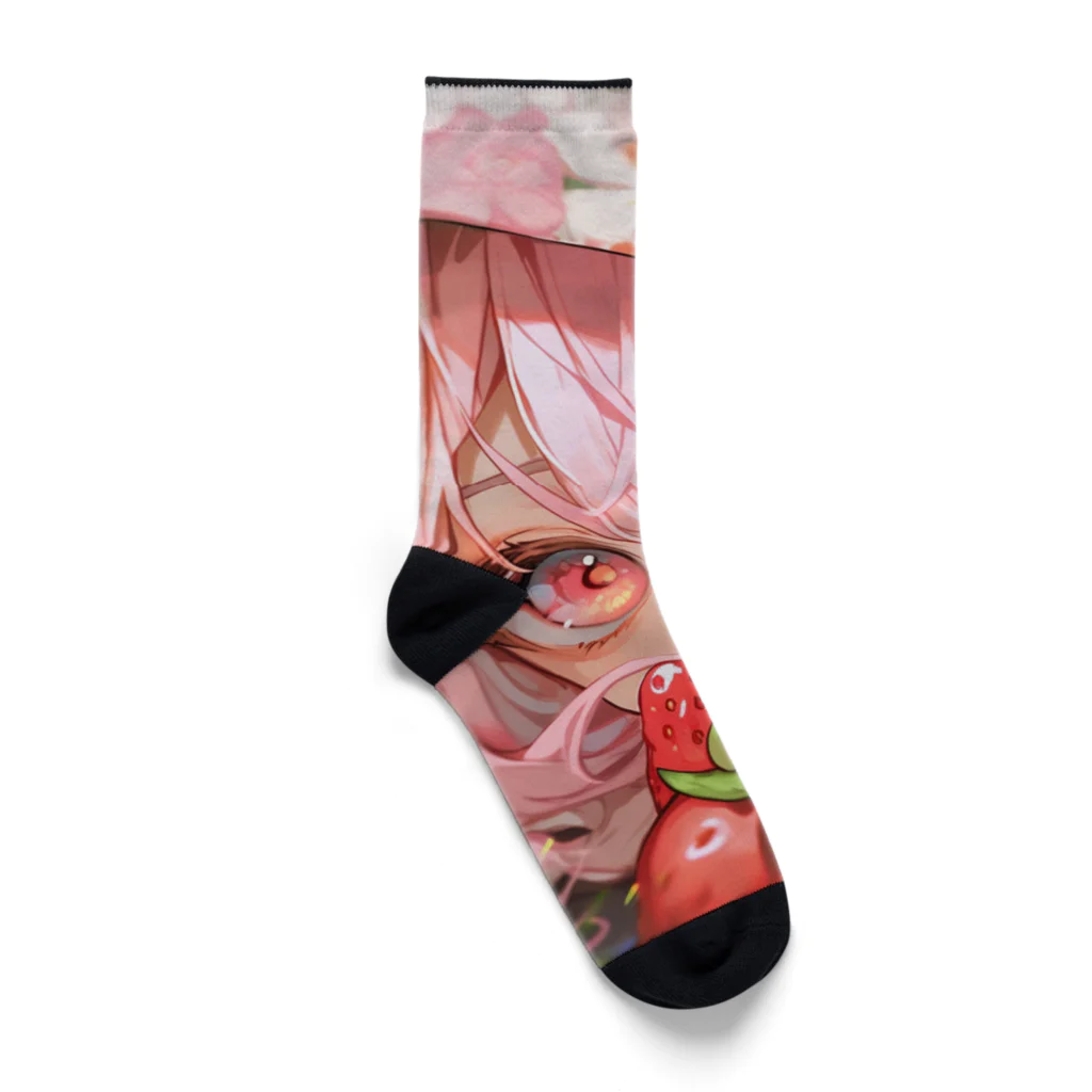 ぶーたんのいちごの夢幻 Socks