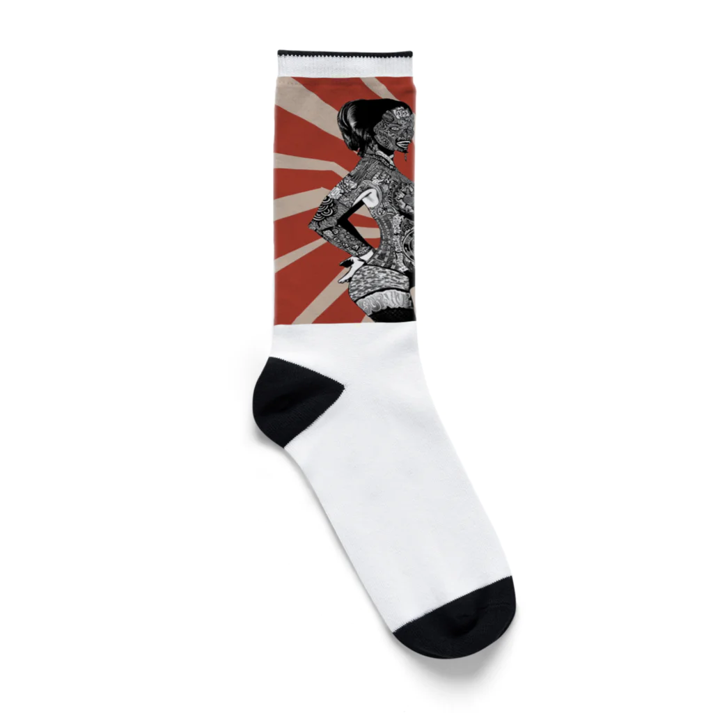 kaz77のorigin art Socks