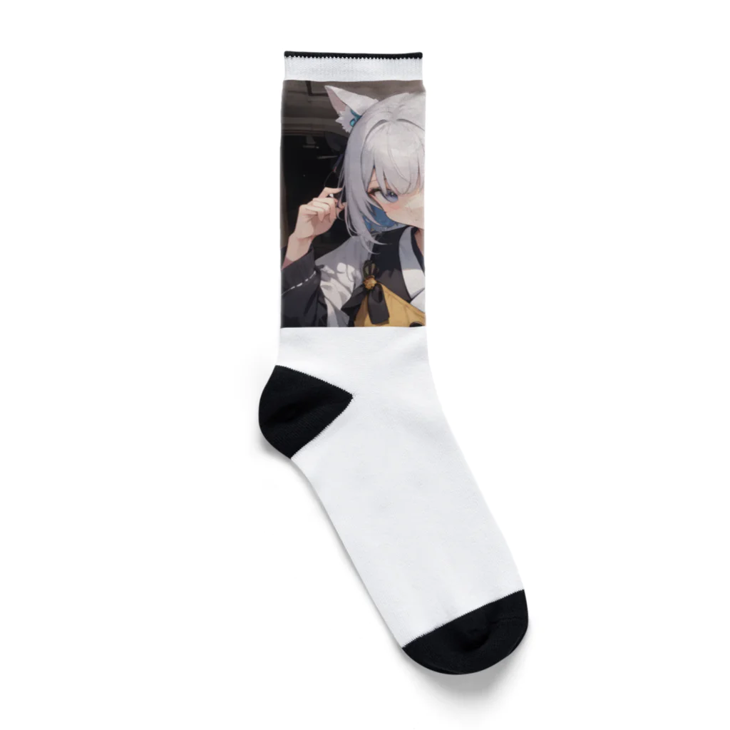 sion1010のオリジナル美少女 Socks