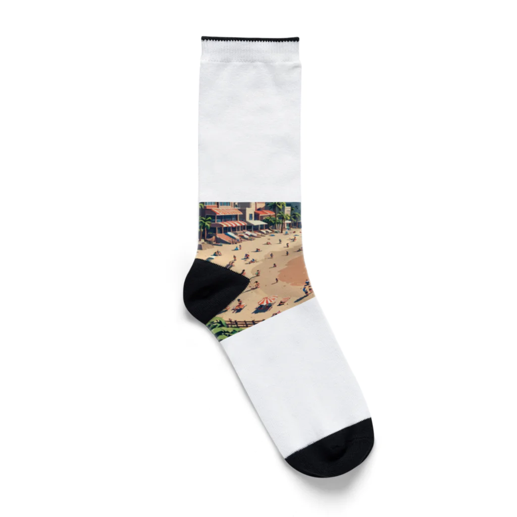 かてこの洋服販売所の波の調べ Socks