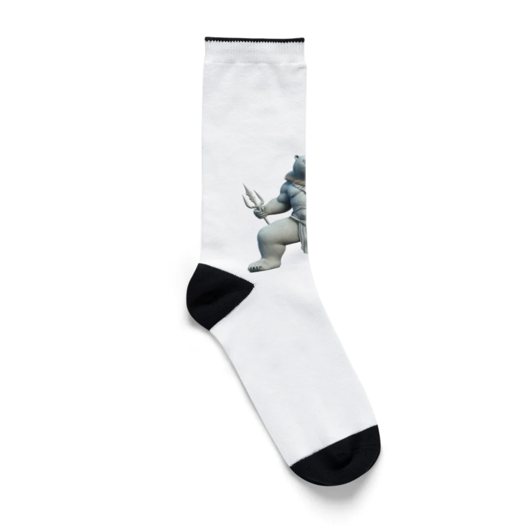 e-lily32のBEARと戦士　B Socks