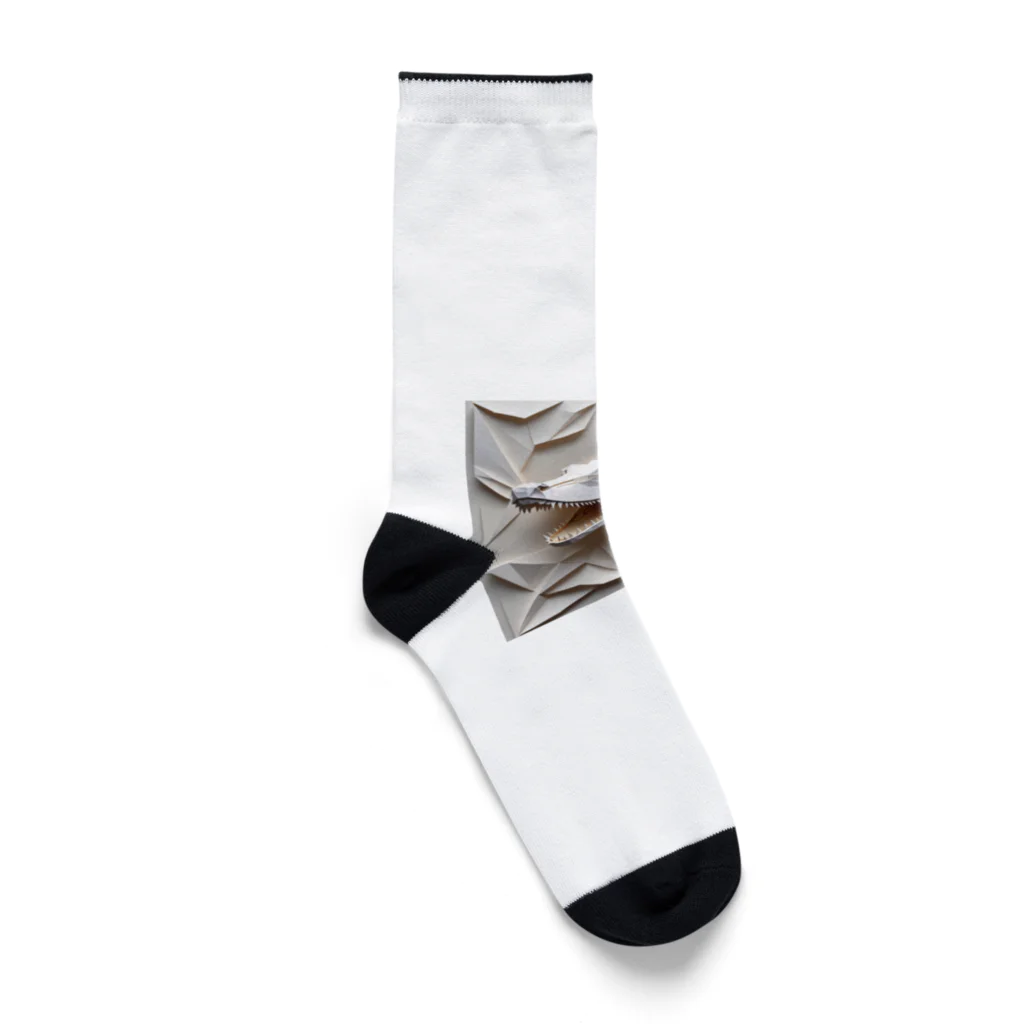 abc villageのアルビノカイマン Socks