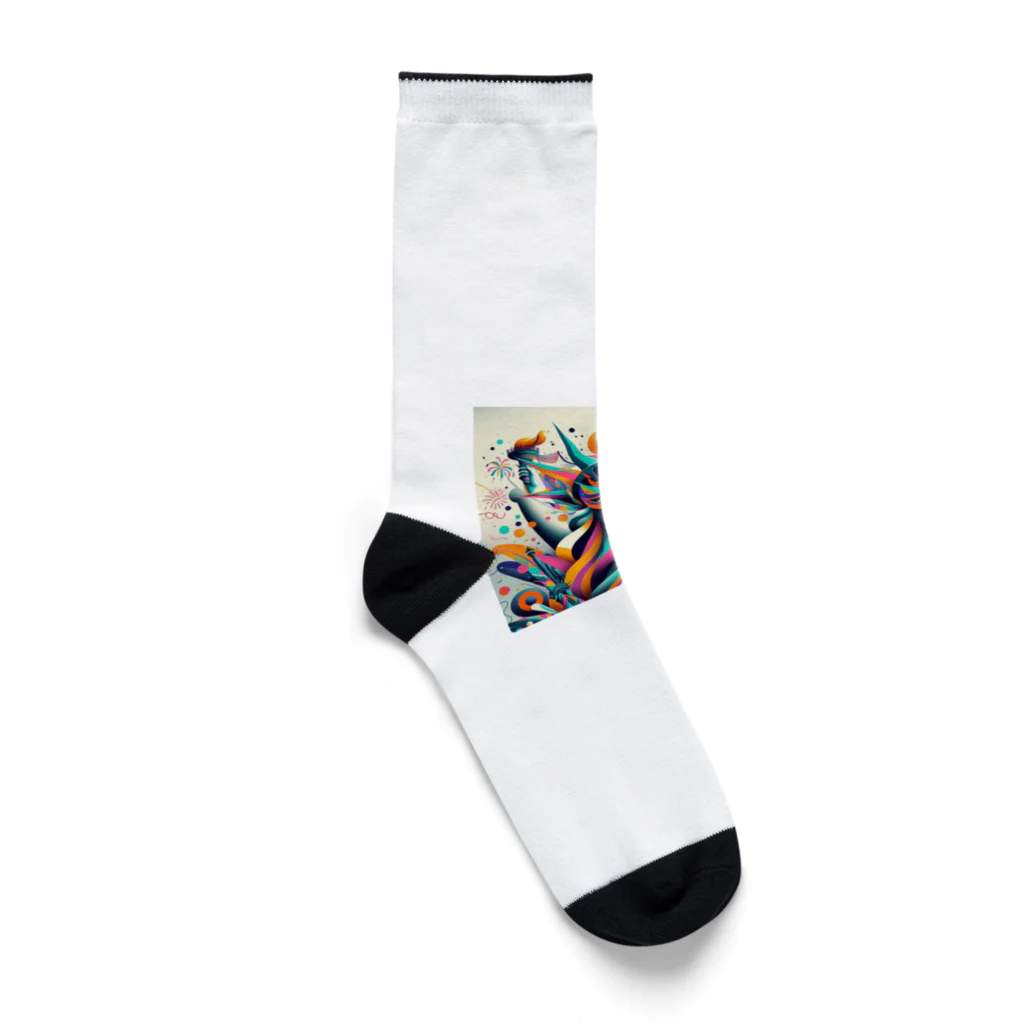 koumeiの自由な女神 Socks