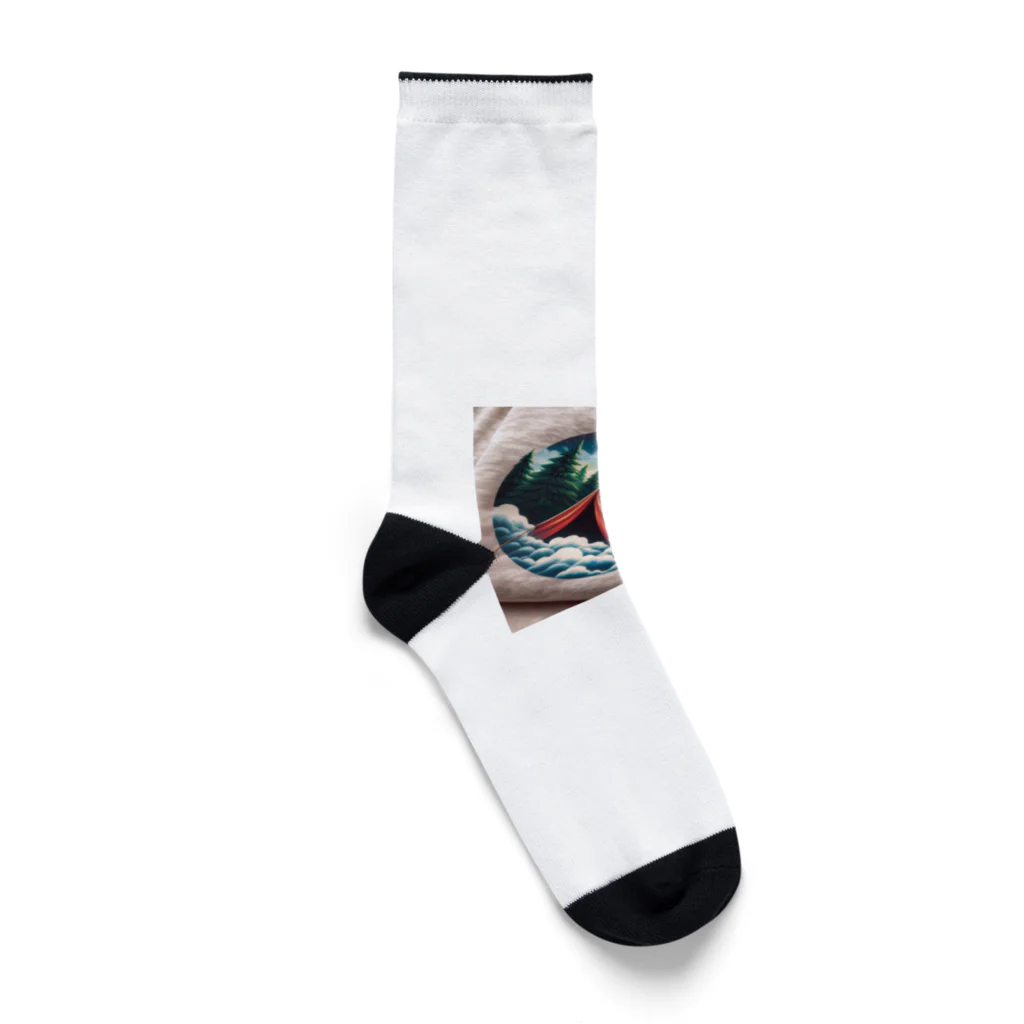 Taiyooooのテントくん Socks