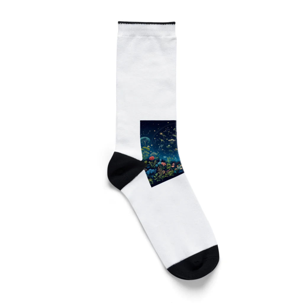 0denkundesuの星彩植譜 Socks