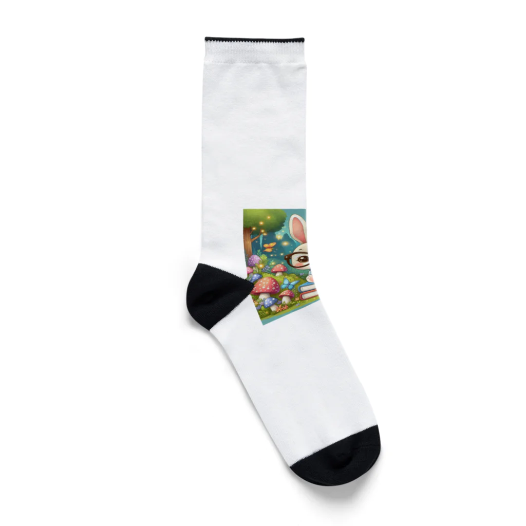 denyo dreamのウサギのアマリリス Socks