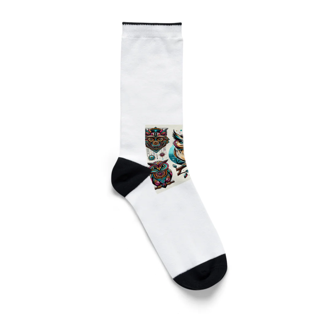 Mikan888のYoruno hukurou Socks