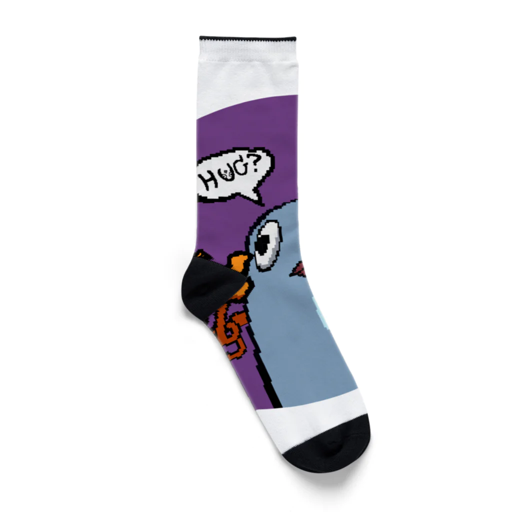 EXPigeonのHug Bird with love Socks