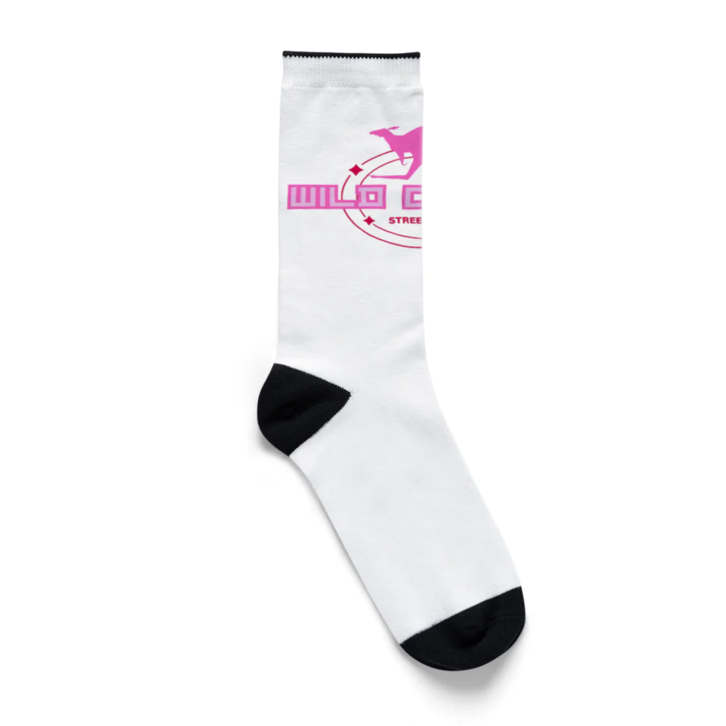 HorizonHuesのワイルドキャンバス　ラグーン Socks