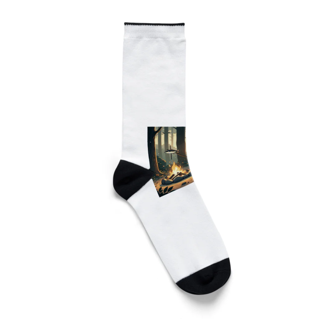 yanagi_mochiの猫侍の晩御飯 Socks