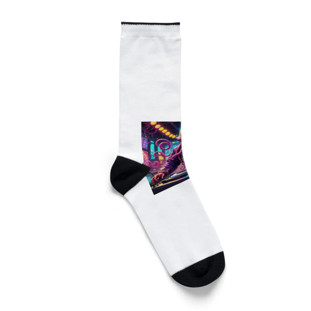 ちゃんろんのDJタコ Socks